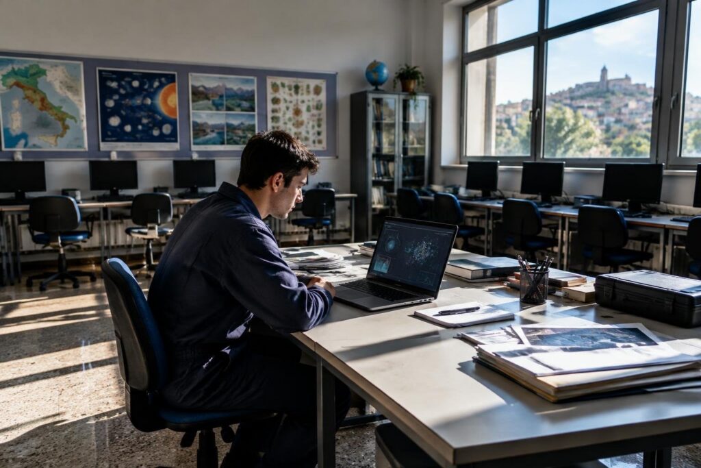Scuole sotto indagine: la copia forense di un notebook a Casacalenda
