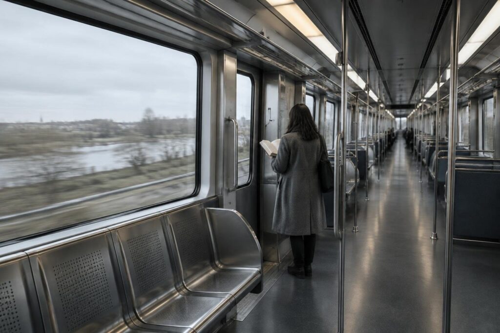 Un volume che viaggia sui treni per unire sconosciuti