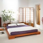 Camera da letto stile giapponese