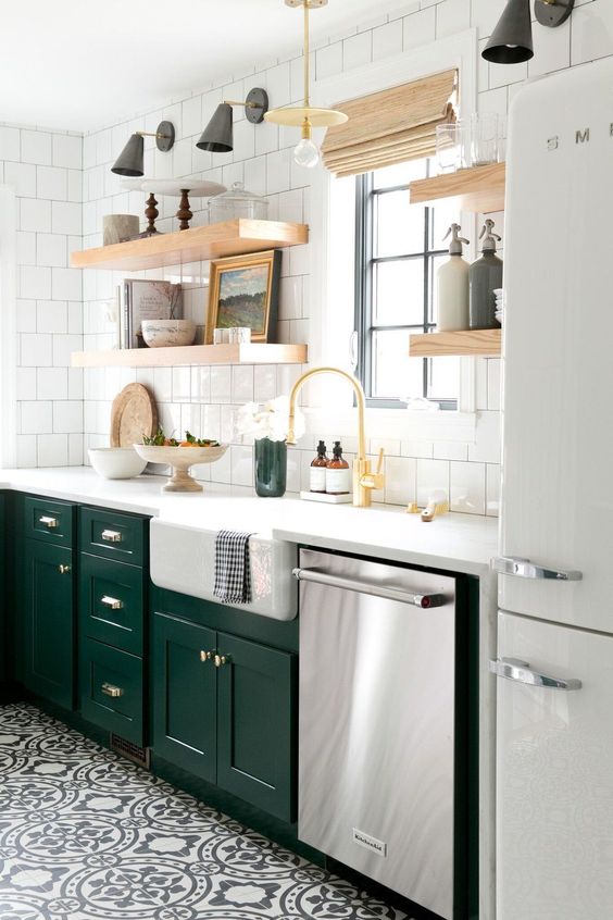 Cucina in stile vintage moderno