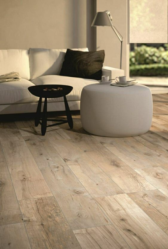 Salotto con parquet