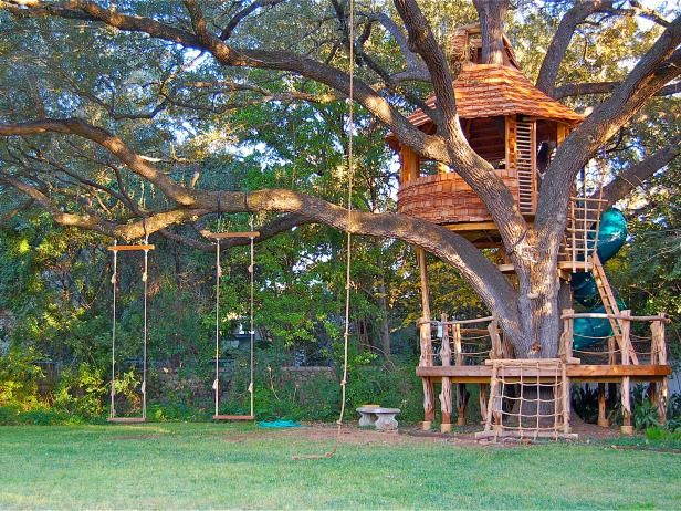 casette sull'albero per bambini