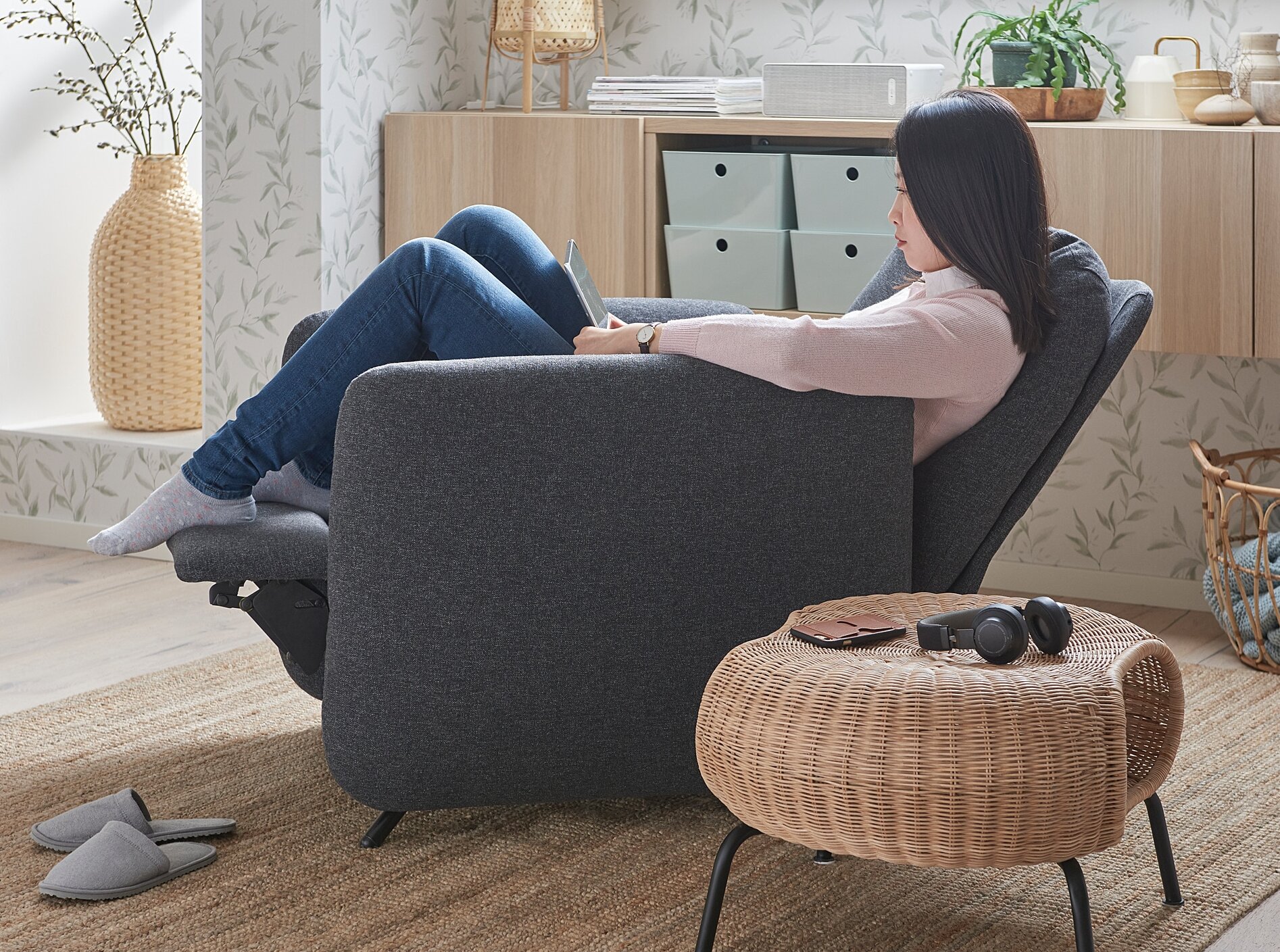 IKEA poltrona reclinabile