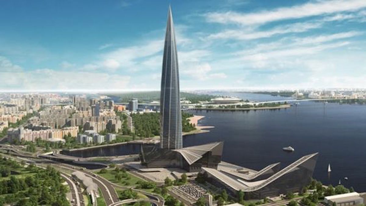 lakhta center san pietroburgo