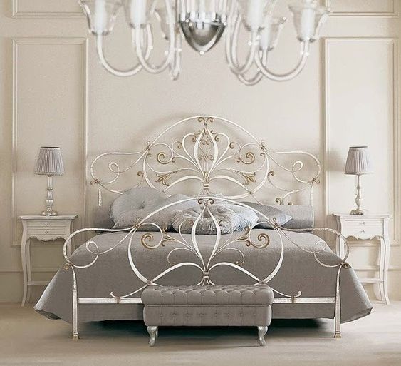 letti in stile shabby chic 4