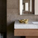 bagni rustici in pietra e legno