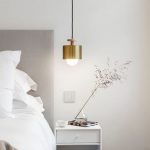 come illuminare camera da letto moderna