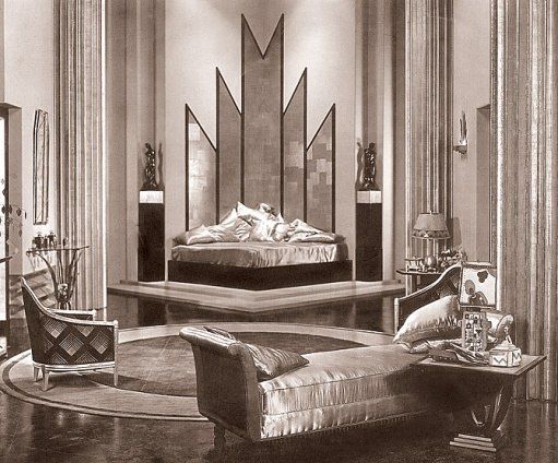 soggiorno art d&eacute;co