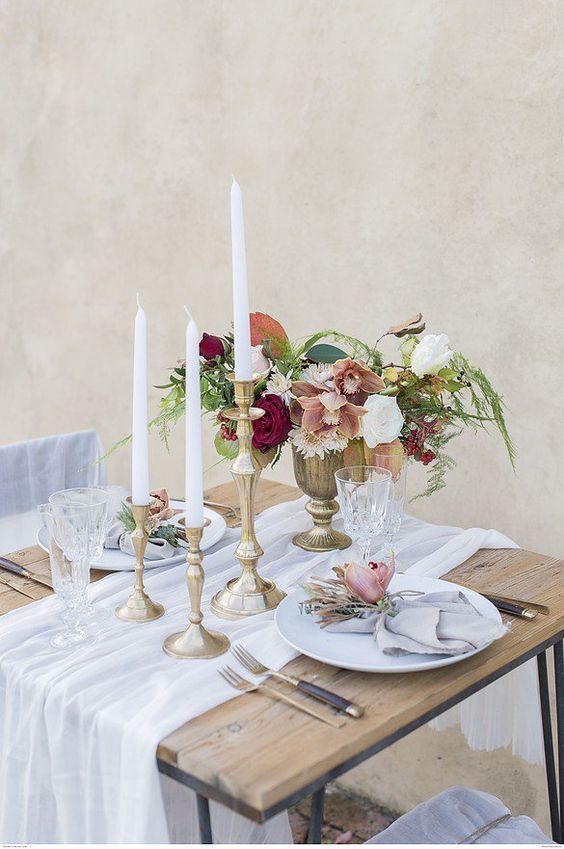 tavola romantica