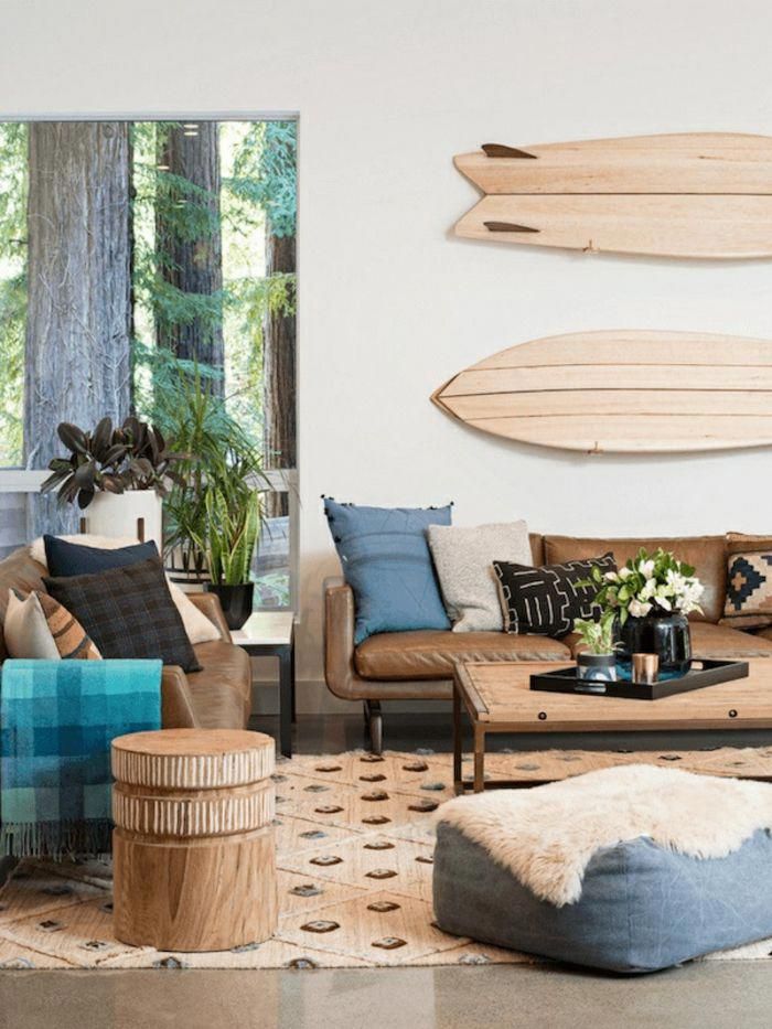 salotto stile californiano