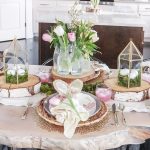 decorare il tavolo per pasqua