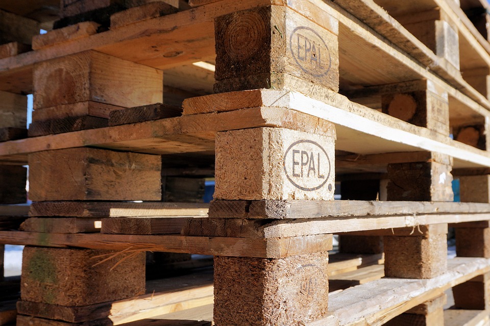 pallet di legno