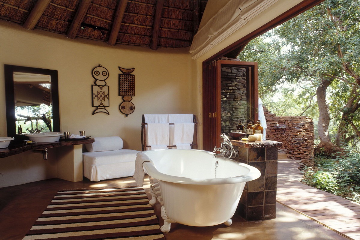Ispirazione Africa mobili bagno stile etnico