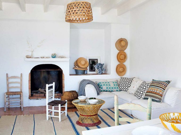 Salotto in stile mediterraneo