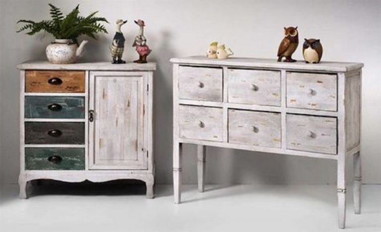 Arredi invecchiati in stile Shabby