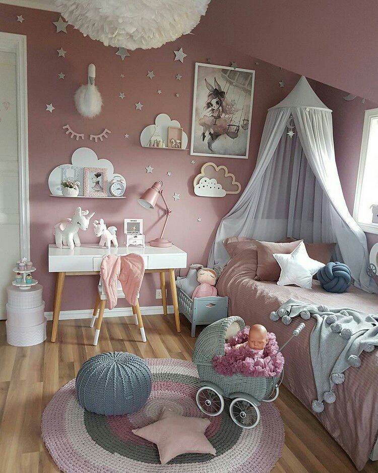 cameretta bimba rosa 3