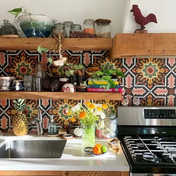 colori e idee per piastrelle stile messicano