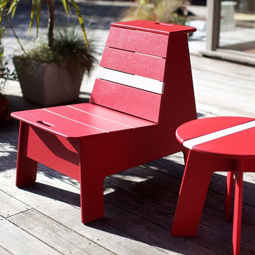 poltrone da giardino in plastica