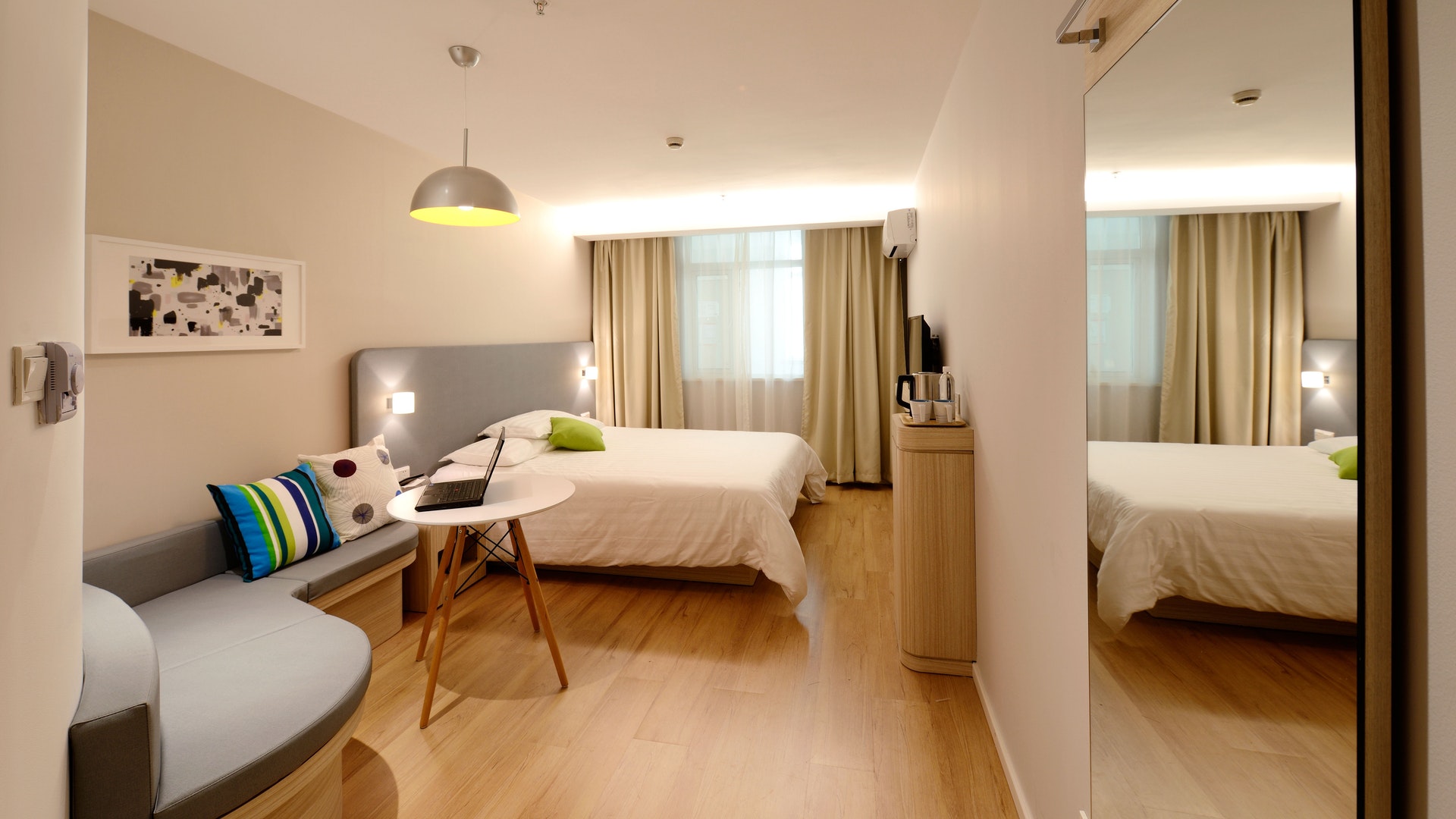 Camera da letto lussuosa hotel