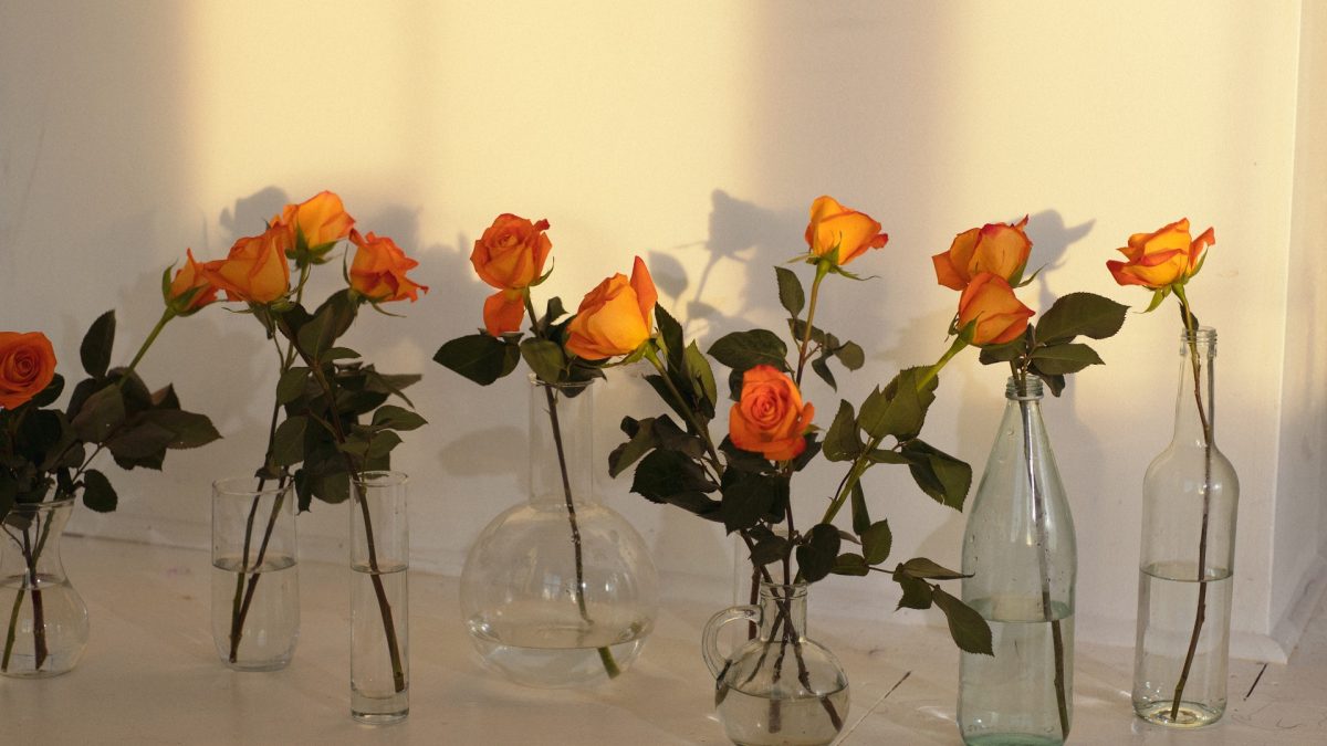 come decorare la casa con le rose