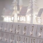 calendari dell'avvento in legno