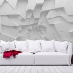 carta da parati design 3d