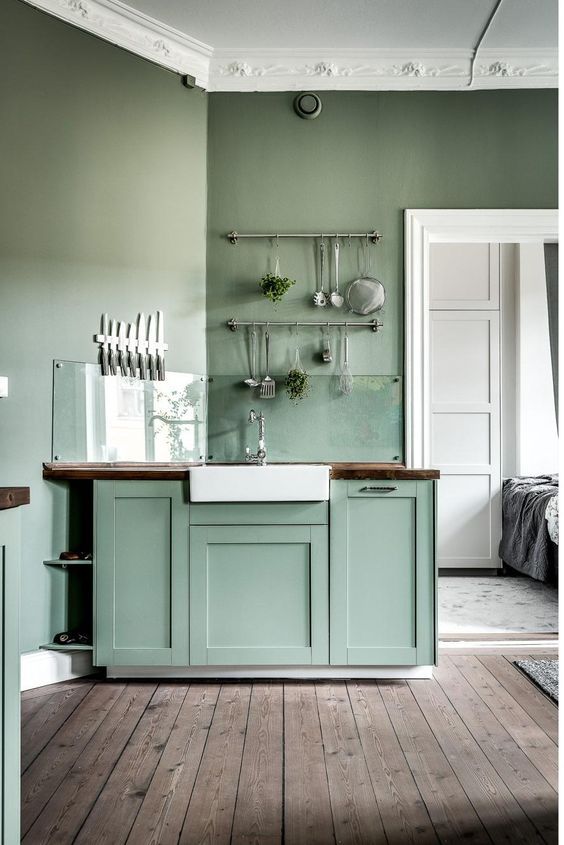 come decorare la casa con il verde menta