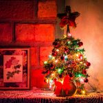 albero di Natale in vaso