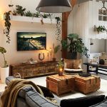 salotto stile rustrial