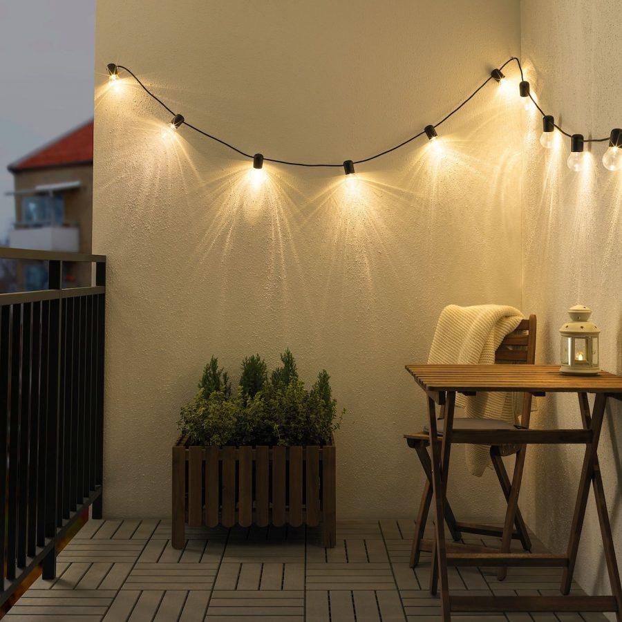 SVARTR&Aring; illuminazione da esterno ikea 2022