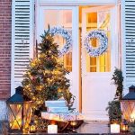 albero di Natale all'aperto