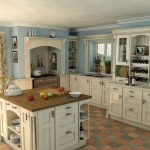 cucina in stile coloniale