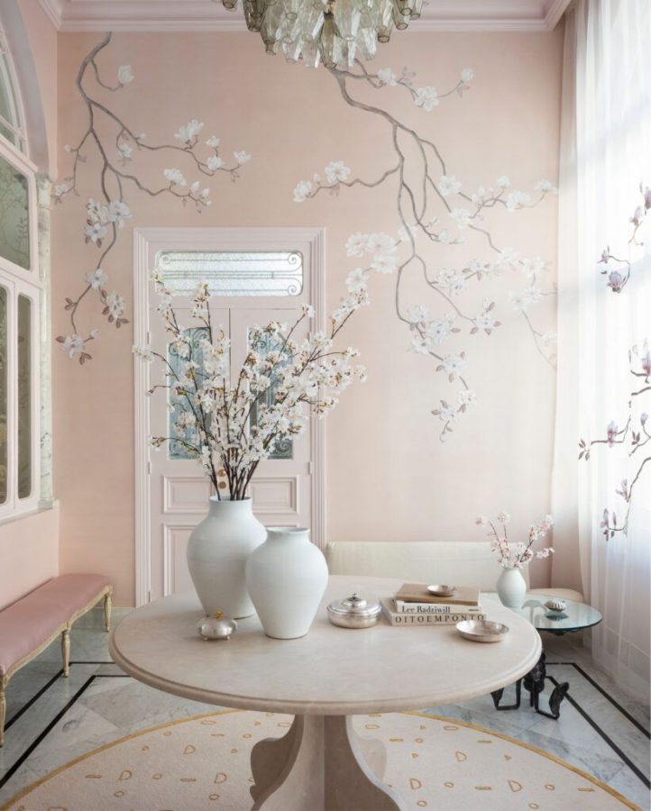 de Gournay carta da parati casa