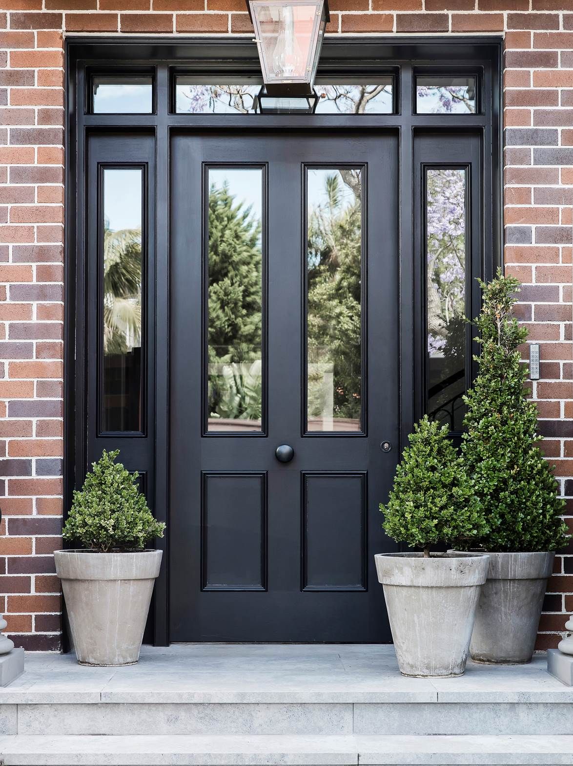 dare tocco contemporaneo porta d'ingresso