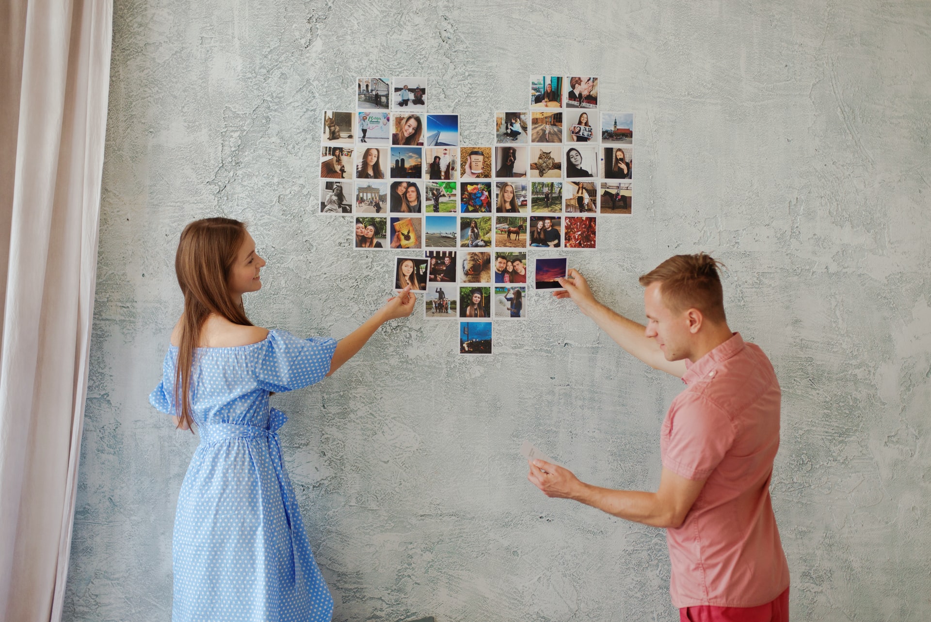 decorare la casa con i collage