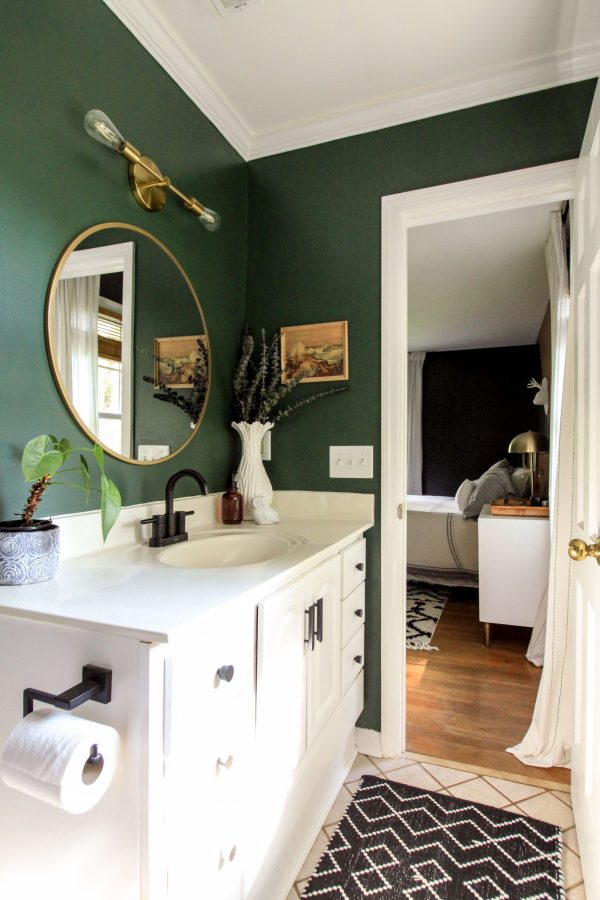 bagno verde tendenze