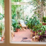 giardino sul balcone