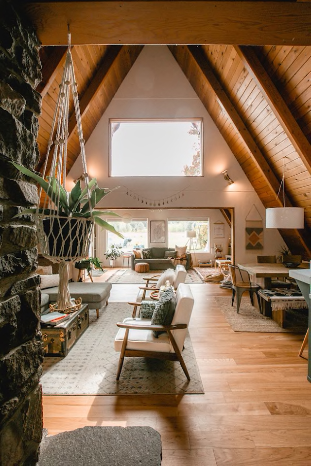 come decorare una casa in legno