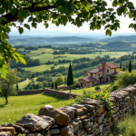 La casa di Gianni Morandi immersa nel verde