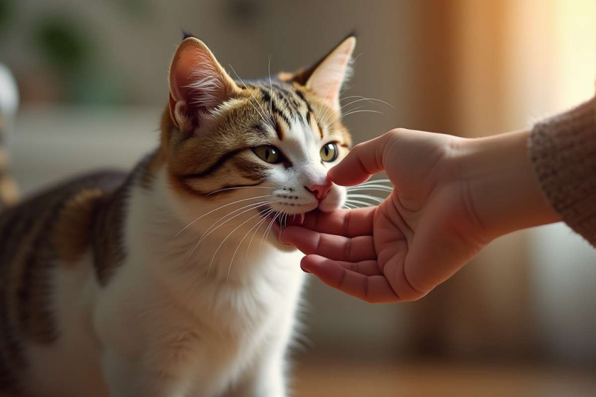 perch&egrave; il gatto morde le mani?
