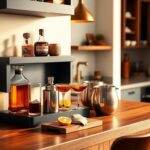 Angolo bar in casa: idee semplici per un risultato di carattere
