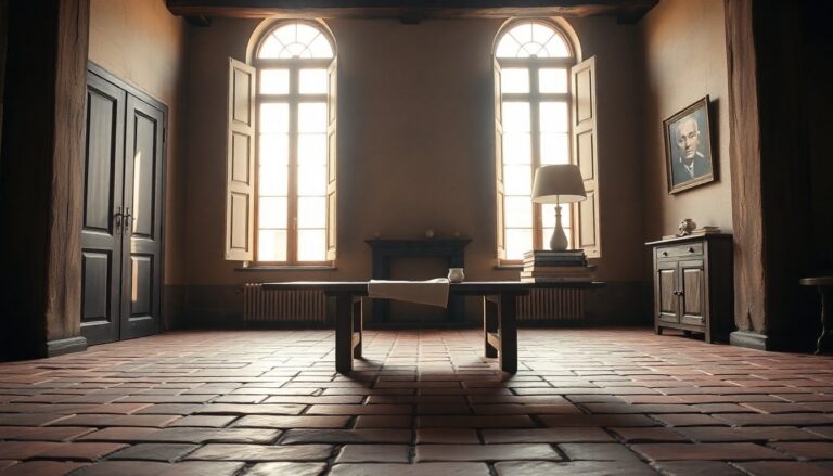 Come arredare una casa storica a Treviso con cotto e travi in evidenza