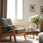 Arredo scandinavo per casa italiana: colori, legni, linee morbide