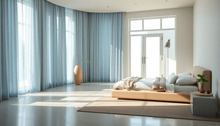 Camera da letto grande: come evitare vuoti e creare armonia