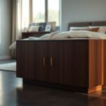 Cassettiera Domino Giro di Sangiacomo: design in laccato opaco per comodini e camera da letto