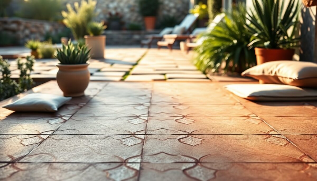 Come la ceramica outdoor trasforma terrazze e giardini in estensioni degli interni