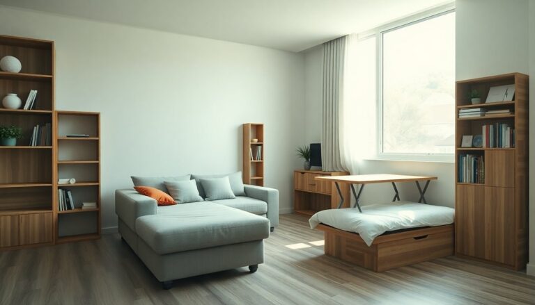 Come organizzare una casa piccola con layout trasformabili