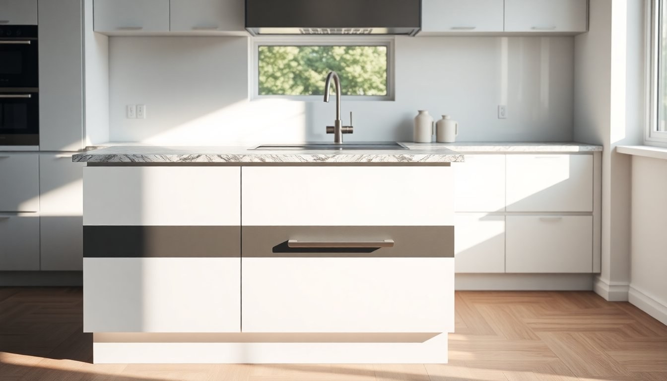 Come scegliere materiali e progetto della cucina con isola centrale