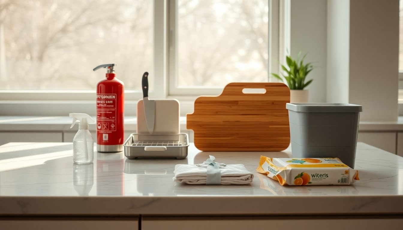 cucina pulita e sicura: consigli pratici per gli accessori indispensabili