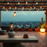 Idee di illuminazione per terrazzi: atmosfere e suggerimenti pratici